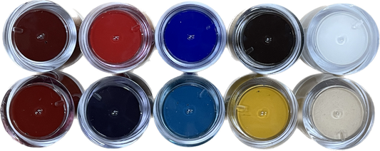 Irresistables Heat Set - Starter Set - 10 Colours 2 Mediums