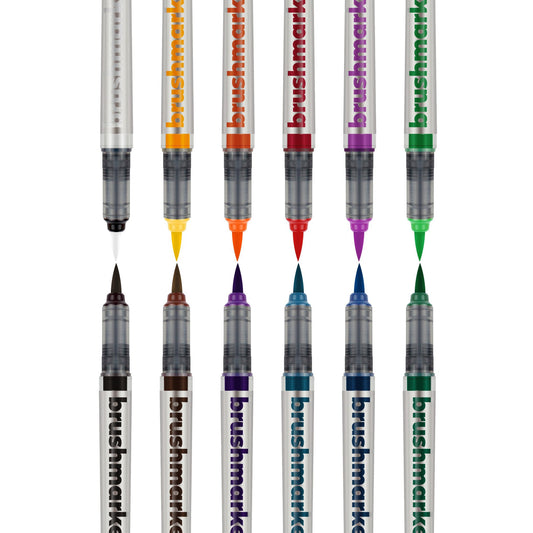 Karin Brushmarker PRO - 11 Basic Colours + Blender