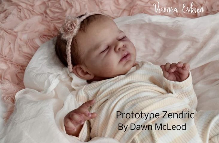 Reborn Doll Kit - Zendric by Dawn Murray McLeod - Create A Little Magic (Pty) Ltd