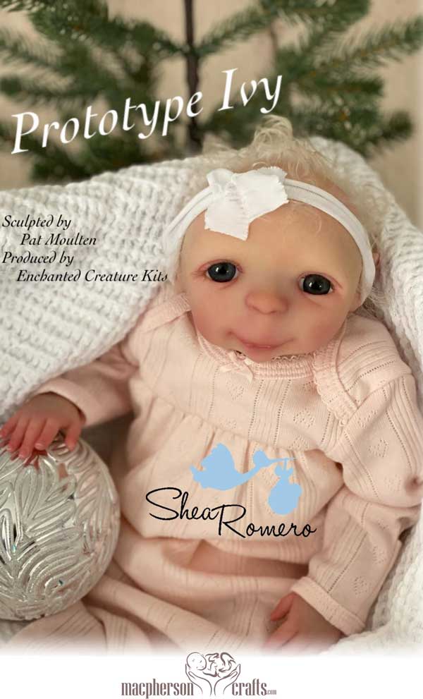 Reborn Doll Kit - Ivy by Pat Moulton - Create A Little Magic (Pty) Ltd