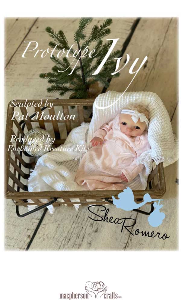 Reborn Doll Kit - Ivy by Pat Moulton - Create A Little Magic (Pty) Ltd