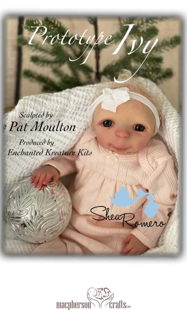 Reborn Doll Kit - Ivy by Pat Moulton - Create A Little Magic (Pty) Ltd