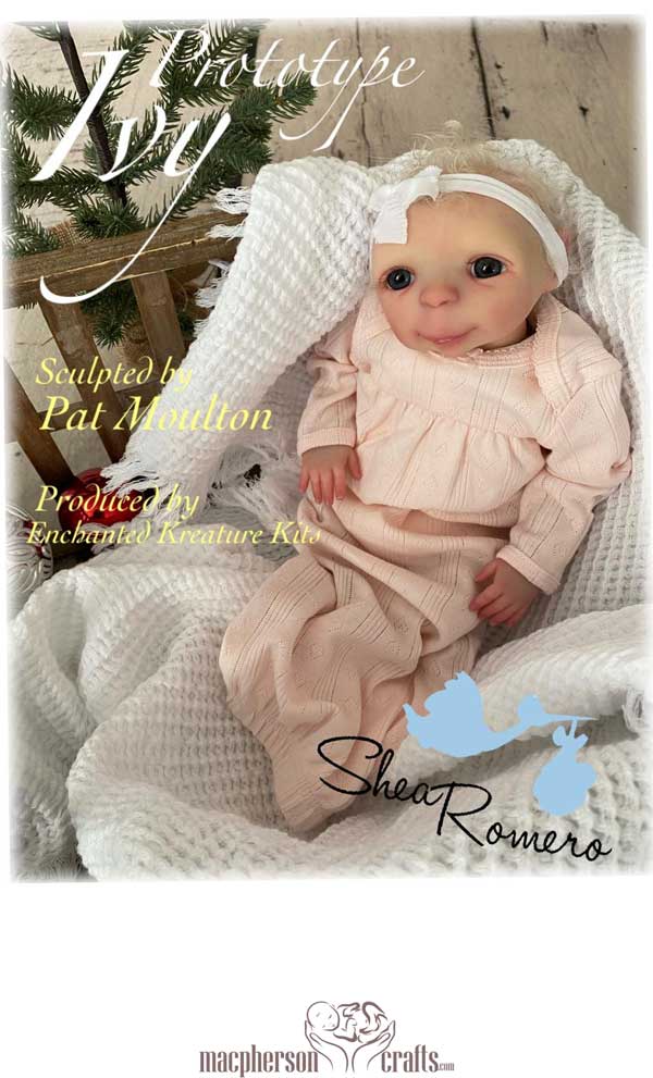 Reborn Doll Kit - Ivy by Pat Moulton - Create A Little Magic (Pty) Ltd