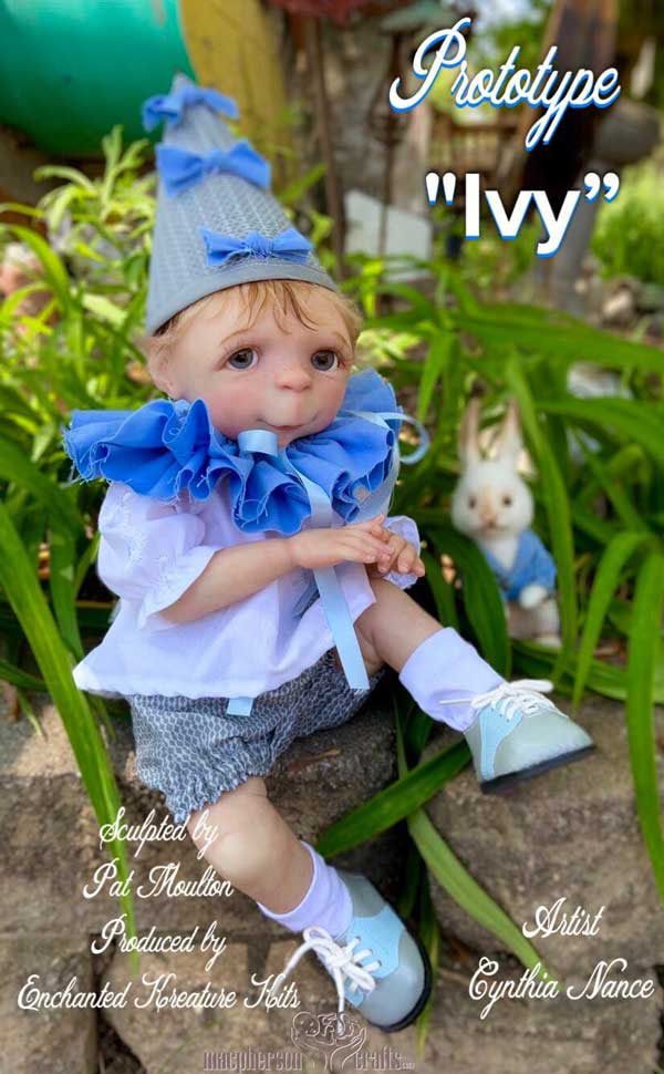 Reborn Doll Kit - Ivy by Pat Moulton - Create A Little Magic (Pty) Ltd