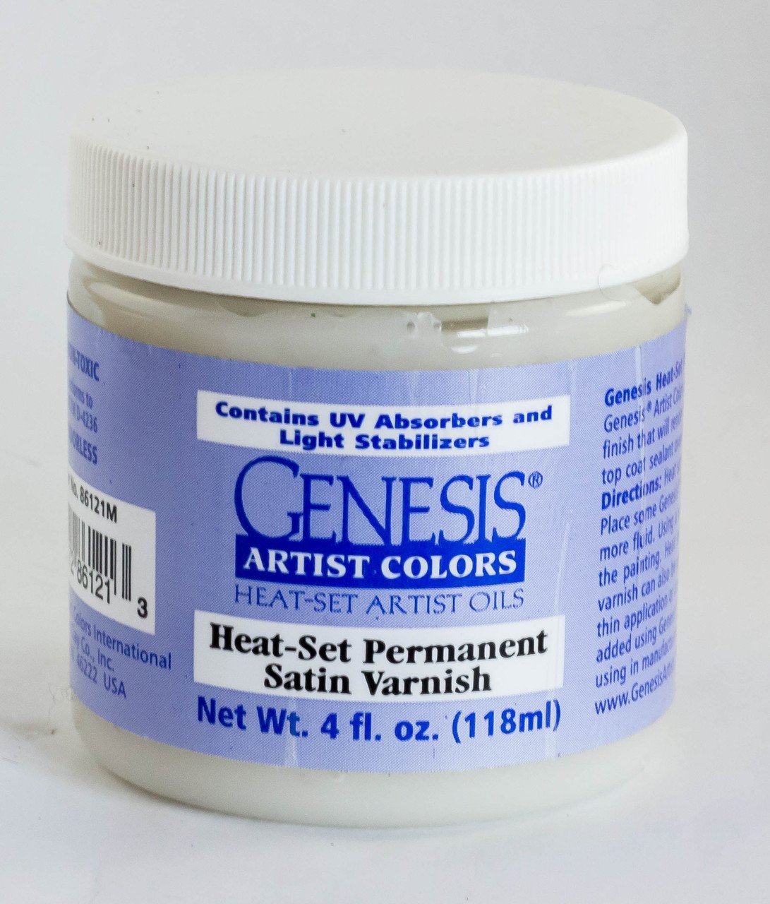 Genesis Heat Set Matte Varnish - 4oz - Create A Little Magic (Pty) Ltd