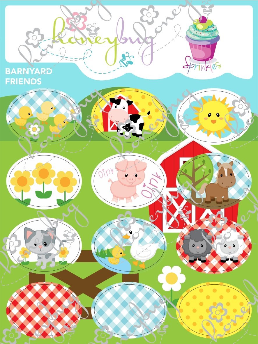 Honeybug Sprinkles - Barnyard Friends - Create A Little Magic (Pty) Ltd