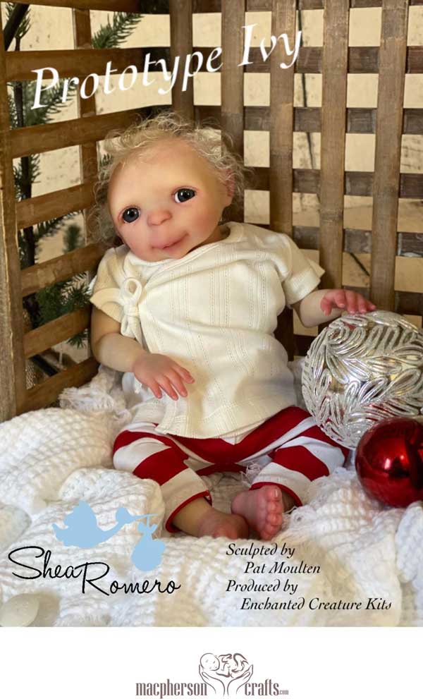 Reborn Doll Kit - Ivy by Pat Moulton - Create A Little Magic (Pty) Ltd