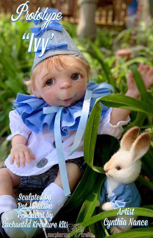 Reborn Doll Kit - Ivy by Pat Moulton - Create A Little Magic (Pty) Ltd