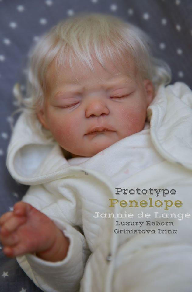 Reborn Doll Kit - Penelope by Jannie De Lange - Create A Little Magic (Pty) Ltd