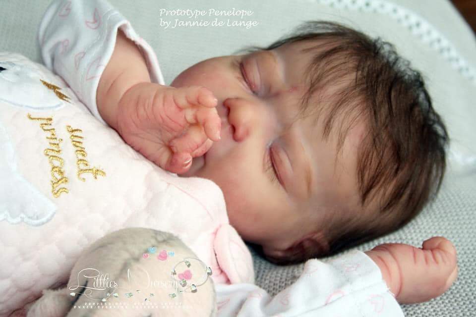 Reborn Doll Kit - Penelope by Jannie De Lange - Create A Little Magic (Pty) Ltd