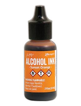 Ranger Tim Holtz® Alcohol Ink 0.5oz - Sunset Orange - Create A Little Magic (Pty) Ltd