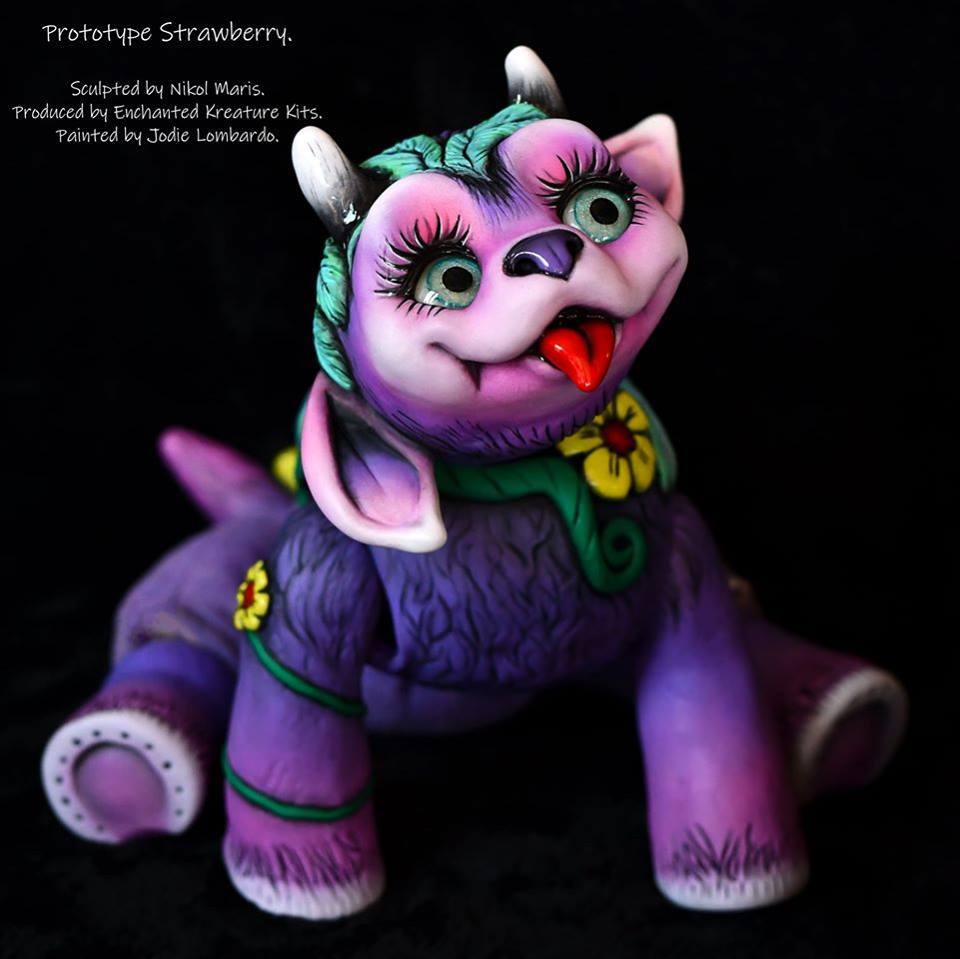 Strawberry the Capricus Pup by Nikol Maris - Create A Little Magic (Pty) Ltd