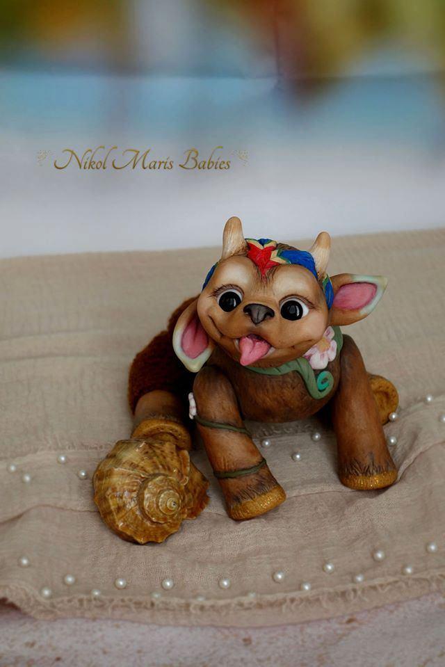 Strawberry the Capricus Pup by Nikol Maris - Create A Little Magic (Pty) Ltd