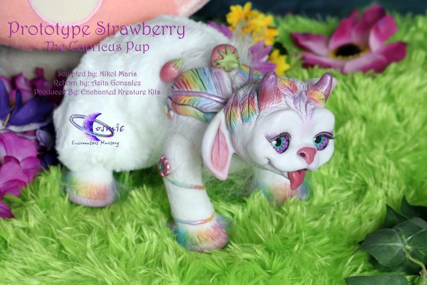 Strawberry the Capricus Pup by Nikol Maris - Create A Little Magic (Pty) Ltd