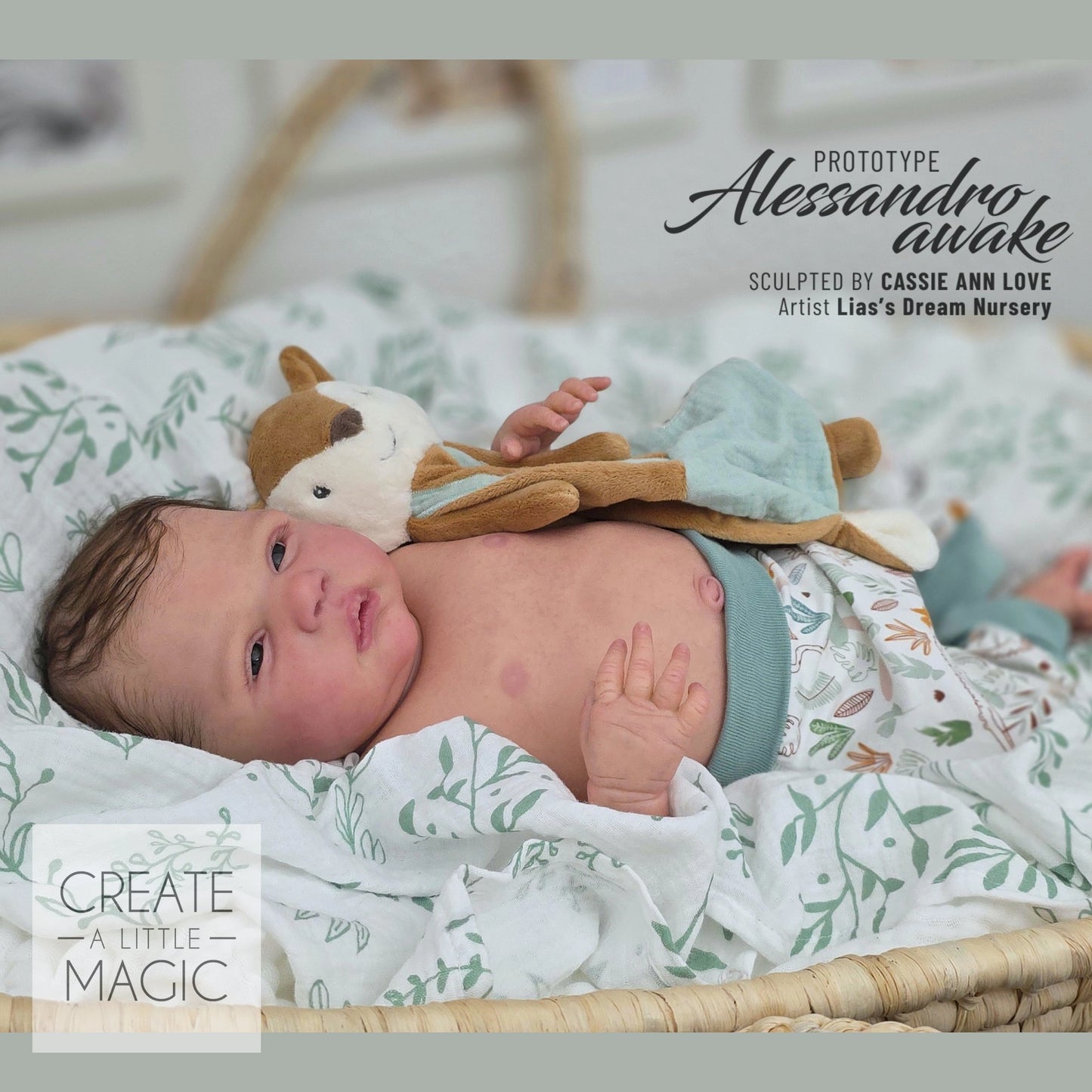 ***PRE-ORDER DEPOSIT ONLY*** Alessandro Awake by Cassie Ann Love