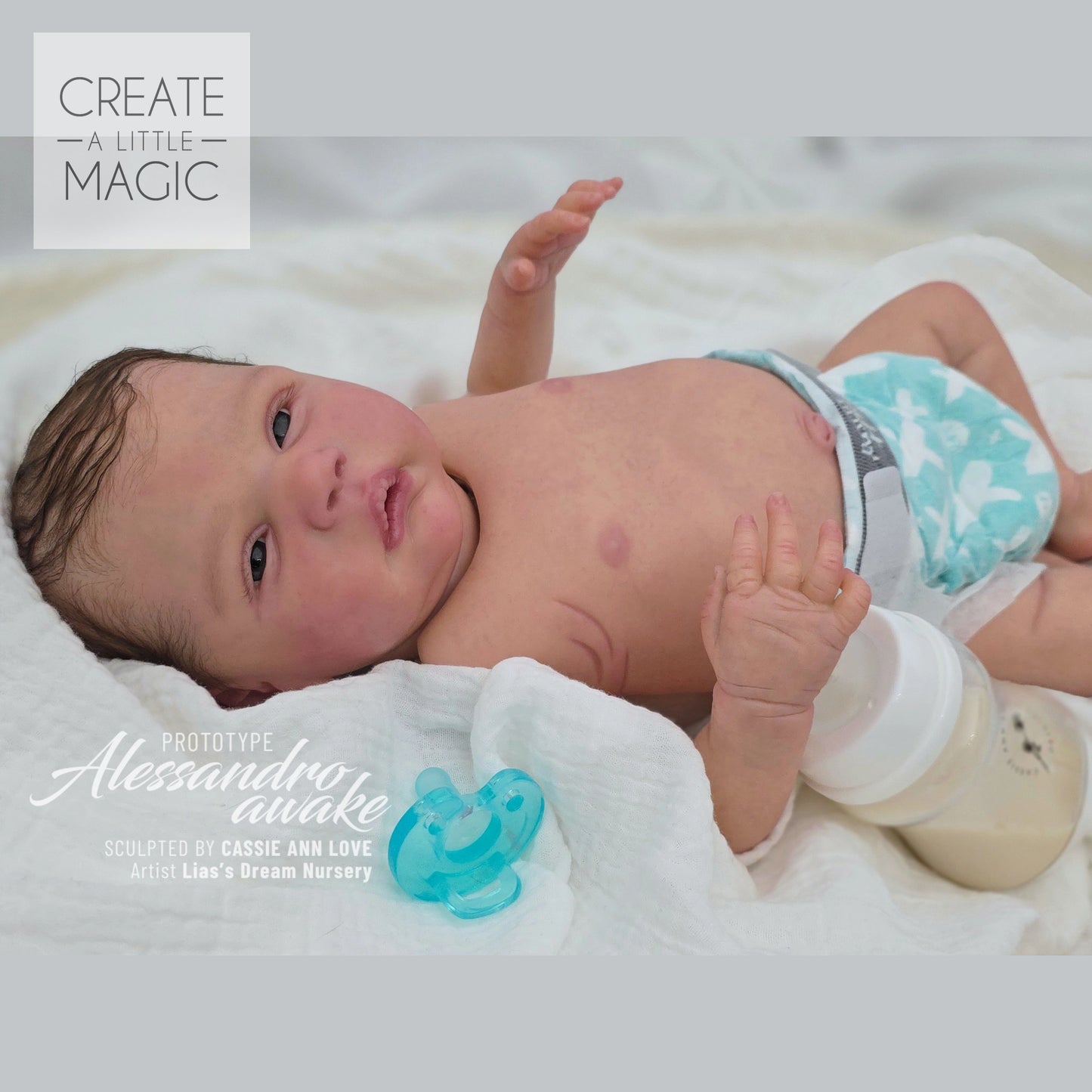 ***PRE-ORDER DEPOSIT ONLY*** Alessandro Awake by Cassie Ann Love