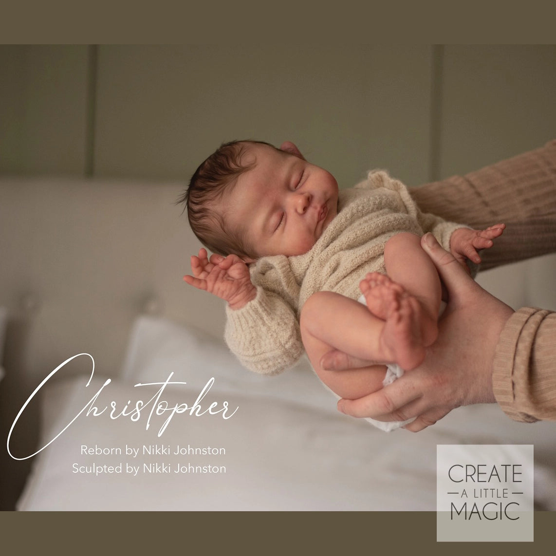 ***PRE-ORDER DEPOSIT ONLY*** Christopher by Nikki Johnston