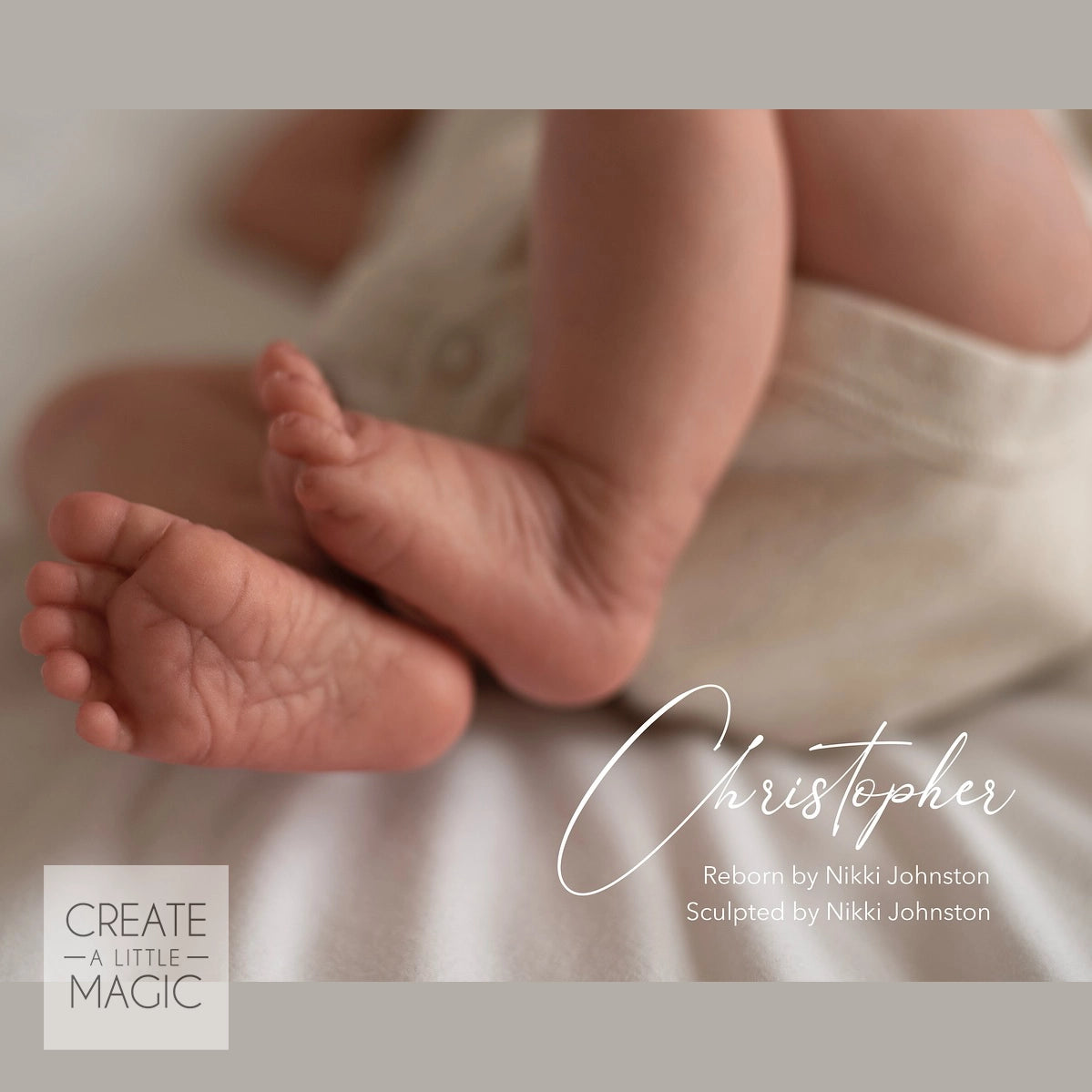 ***PRE-ORDER DEPOSIT ONLY*** Christopher by Nikki Johnston