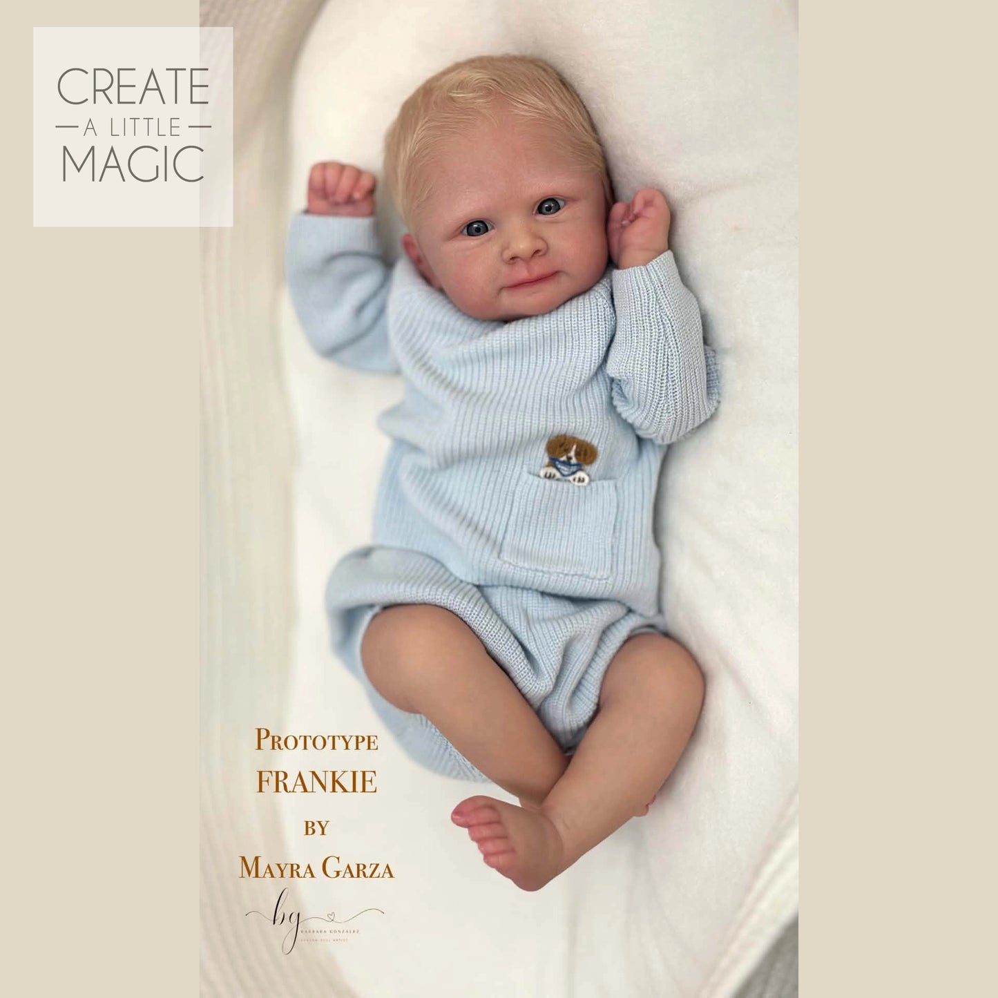 ***PRE-ORDER DEPOSIT ONLY*** Frankie by Mayra Garza