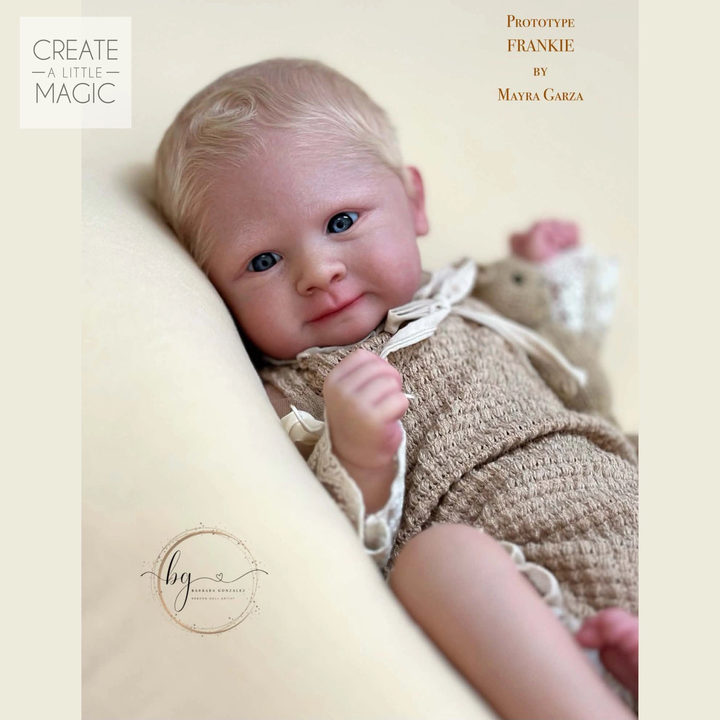 ***PRE-ORDER DEPOSIT ONLY*** Frankie by Mayra Garza