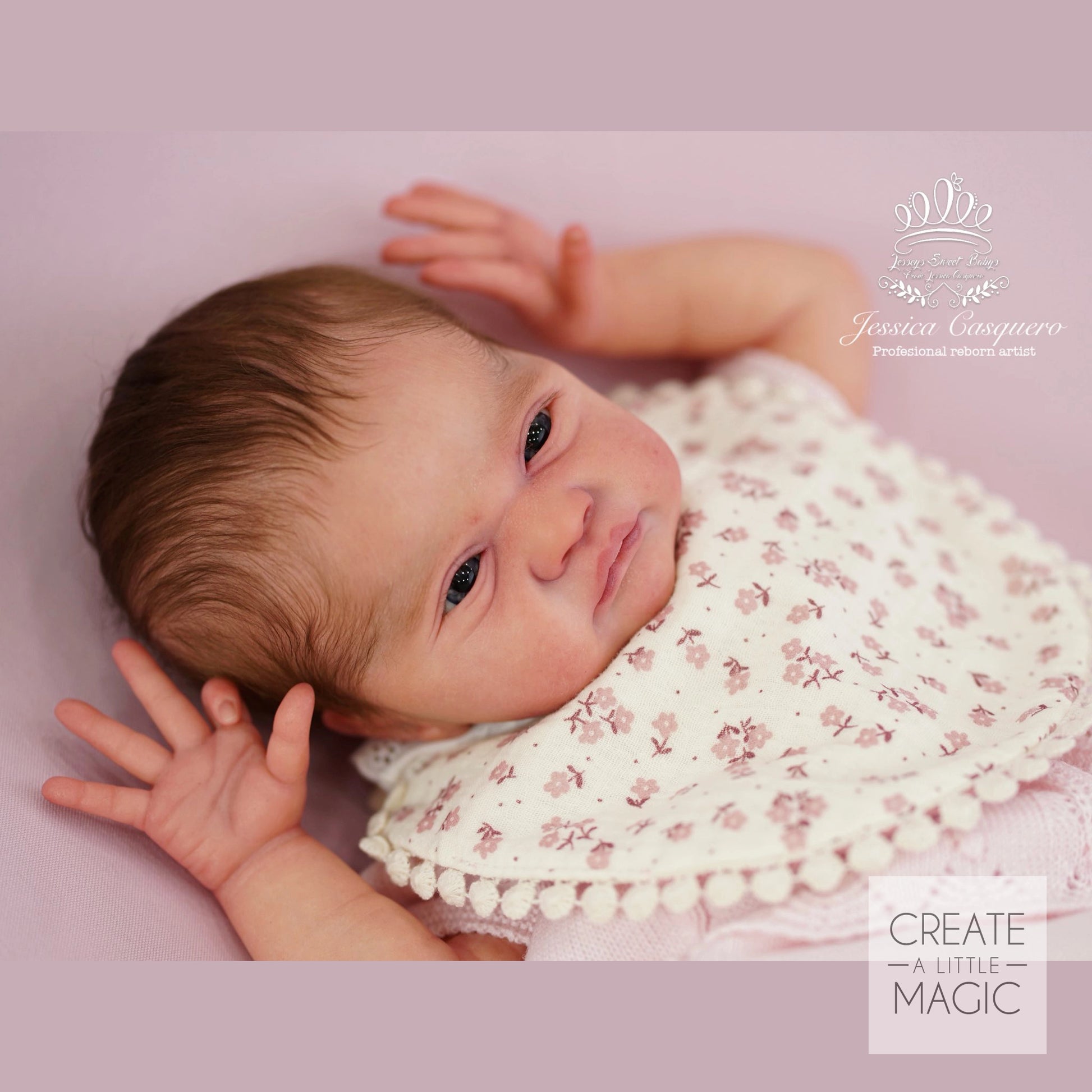 Poupée reborn personnalisée : Gracie Mae par Laura Lee Eagles Poupée reborn personnalisée : Gracie Mae par Laura Lee Eagles