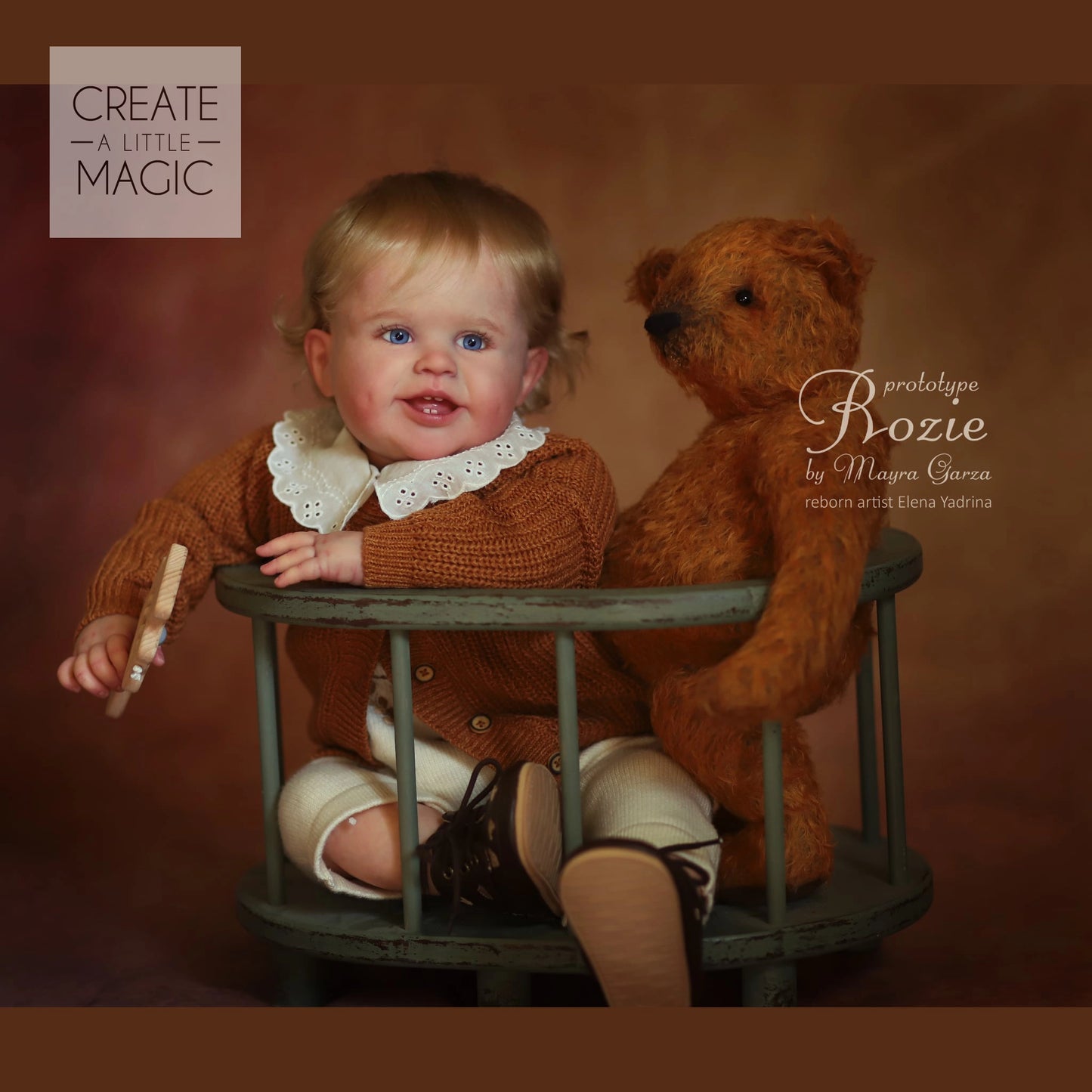 ***PRE-ORDER DEPOSIT ONLY*** Rozie by Mayra Garza