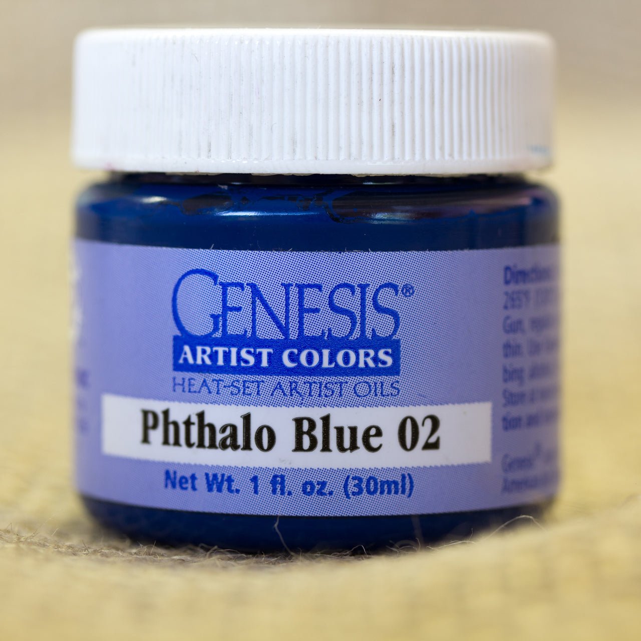 Genesis Heat Set Paint - Phthalo Blue 02 - 1oz - Create A Little Magic (Pty) Ltd