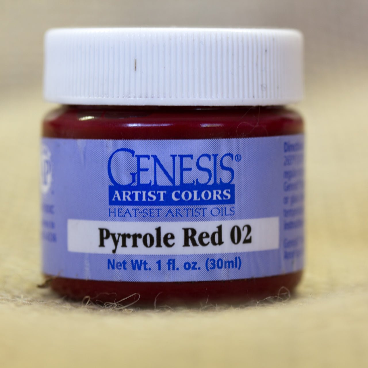 Genesis Heat Set Paint - Pyrrole Red 02 - 1oz - Create A Little Magic (Pty) Ltd