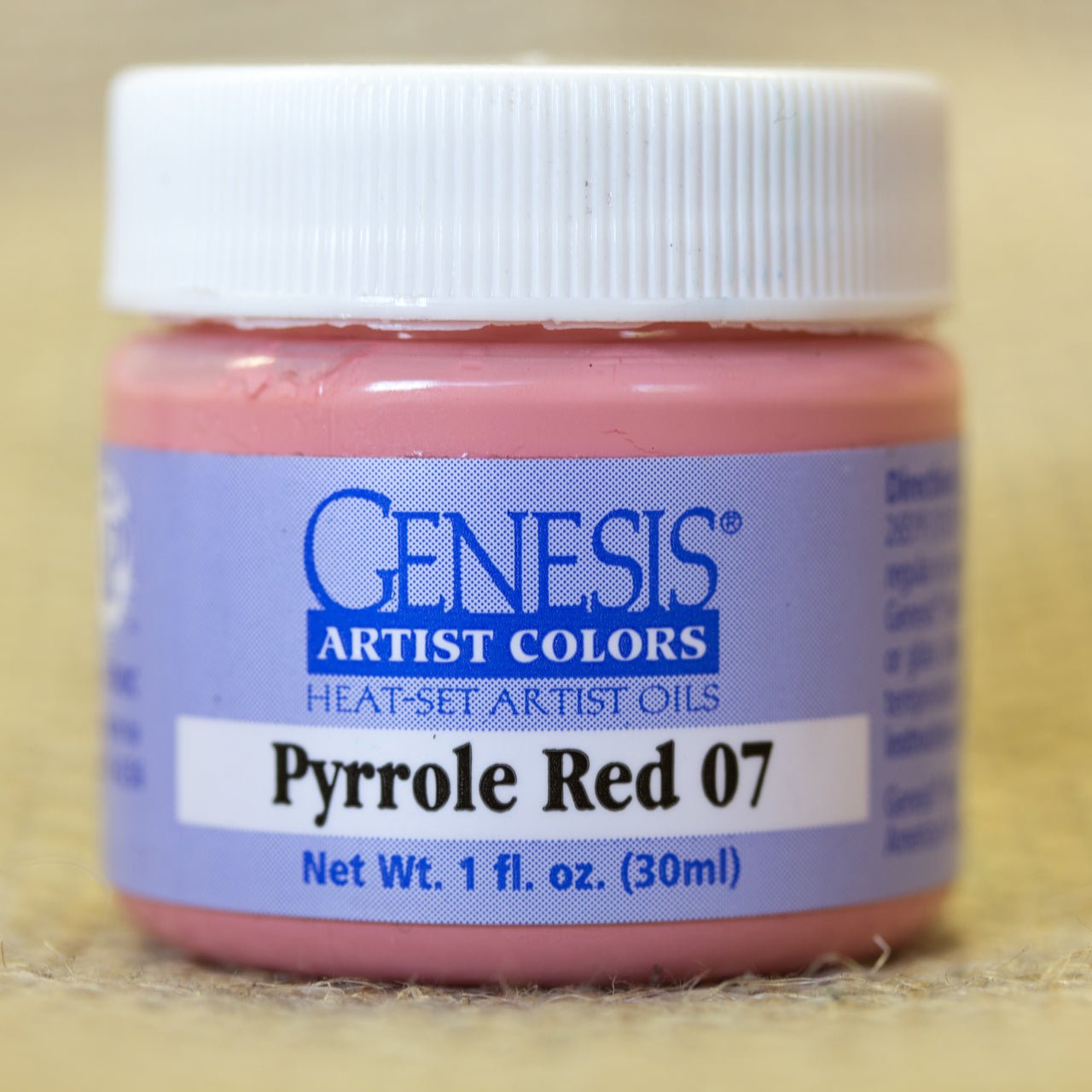 Genesis Heat Set Paint - Pyrrole Red 07 - 1oz - Create A Little Magic (Pty) Ltd