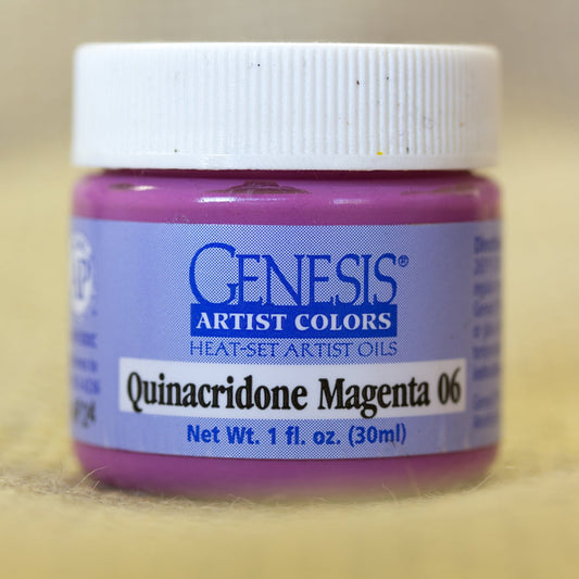 Genesis Heat Set Paint - Quinacridone Magenta 06 - 1oz - Create A Little Magic (Pty) Ltd