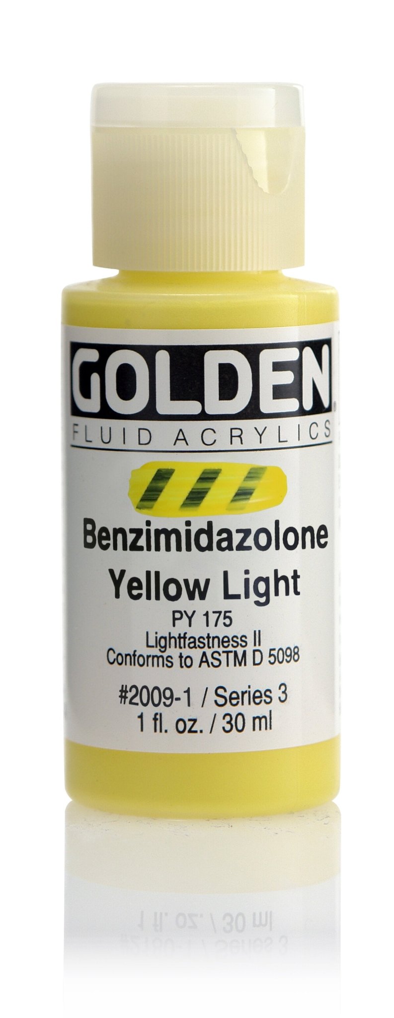 Golden Fluid Acrylics - Benzimidazolone Yellow Light- 30ml - Create A Little Magic (Pty) Ltd