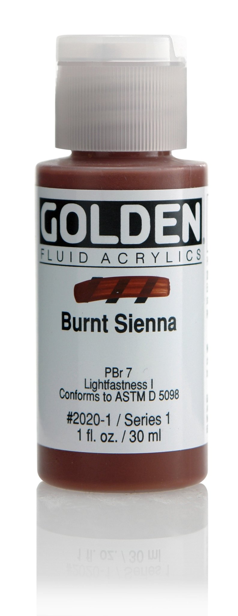 Golden Fluid Acrylics - Burnt Sienna - 30ml - Create A Little Magic (Pty) Ltd
