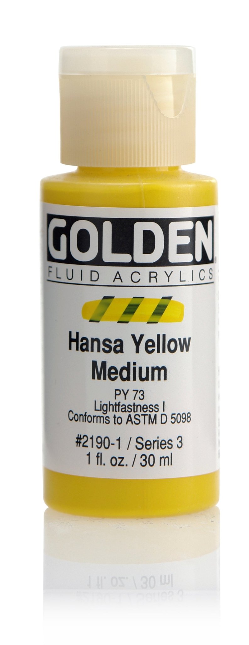 Golden Fluid Acrylics - Hansa Yellow Medium - 30ml - Create A Little Magic (Pty) Ltd