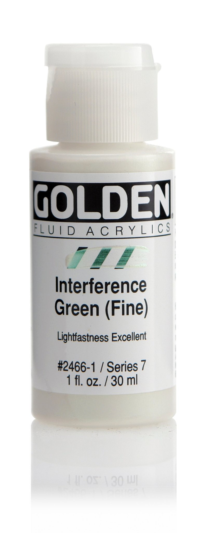 Golden Fluid Acrylics - Interference Green (Fine) - 30ml - Create A Little Magic (Pty) Ltd