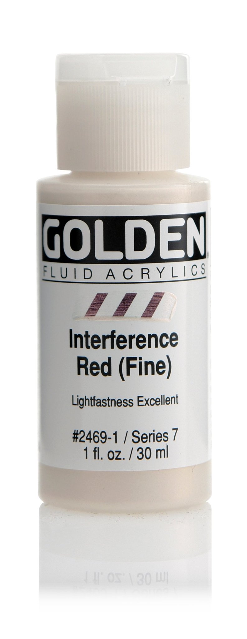 Golden Fluid Acrylics - Interference Red (Fine) - 30ml - Create A Little Magic (Pty) Ltd