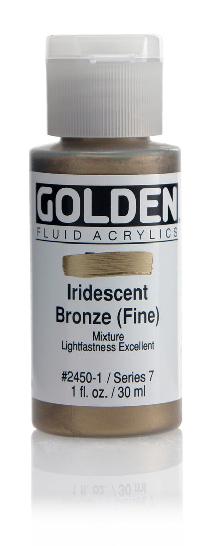Golden Fluid Acrylics - Iridescent Bronze (Fine) - 30ml - Create A Little Magic (Pty) Ltd