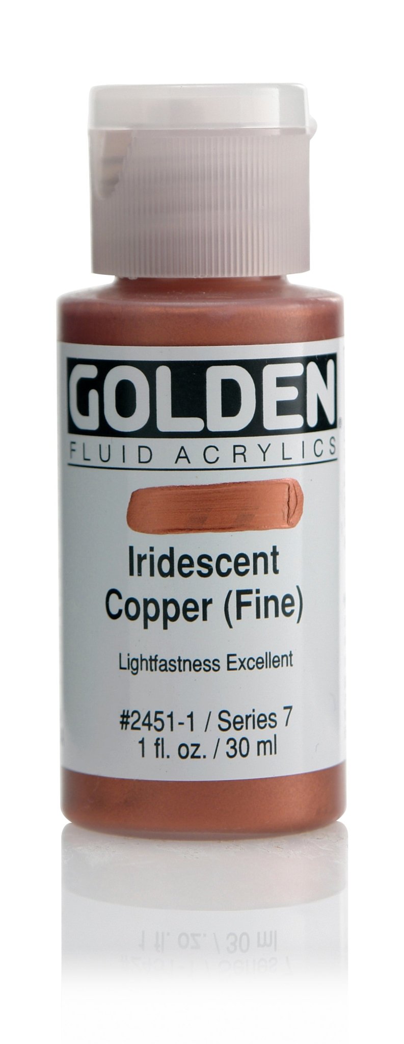 Golden Fluid Acrylics - Iridescent Copper (Fine) - 30ml - Create A Little Magic (Pty) Ltd