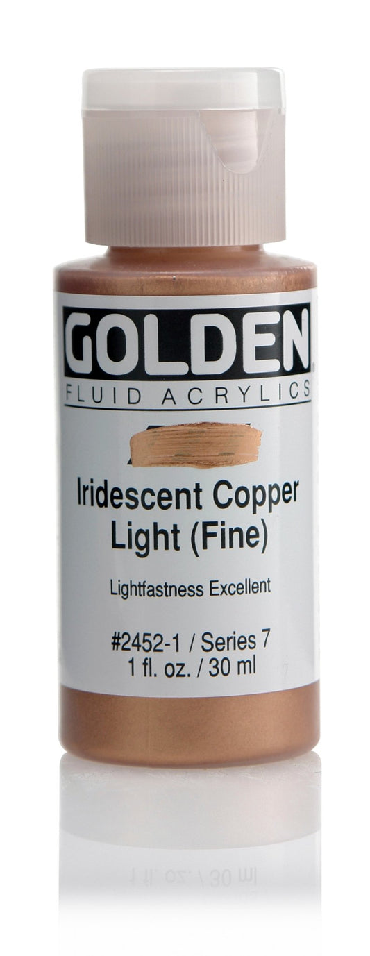 Golden Fluid Acrylics - Iridescent Copper Light (Fine) - 30ml - Create A Little Magic (Pty) Ltd