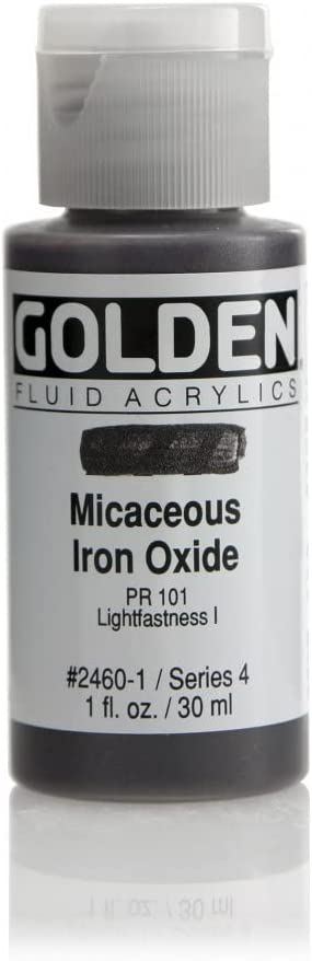 Golden Fluid Acrylics - Micaceous Iron Oxide - 30ml - Create A Little Magic (Pty) Ltd