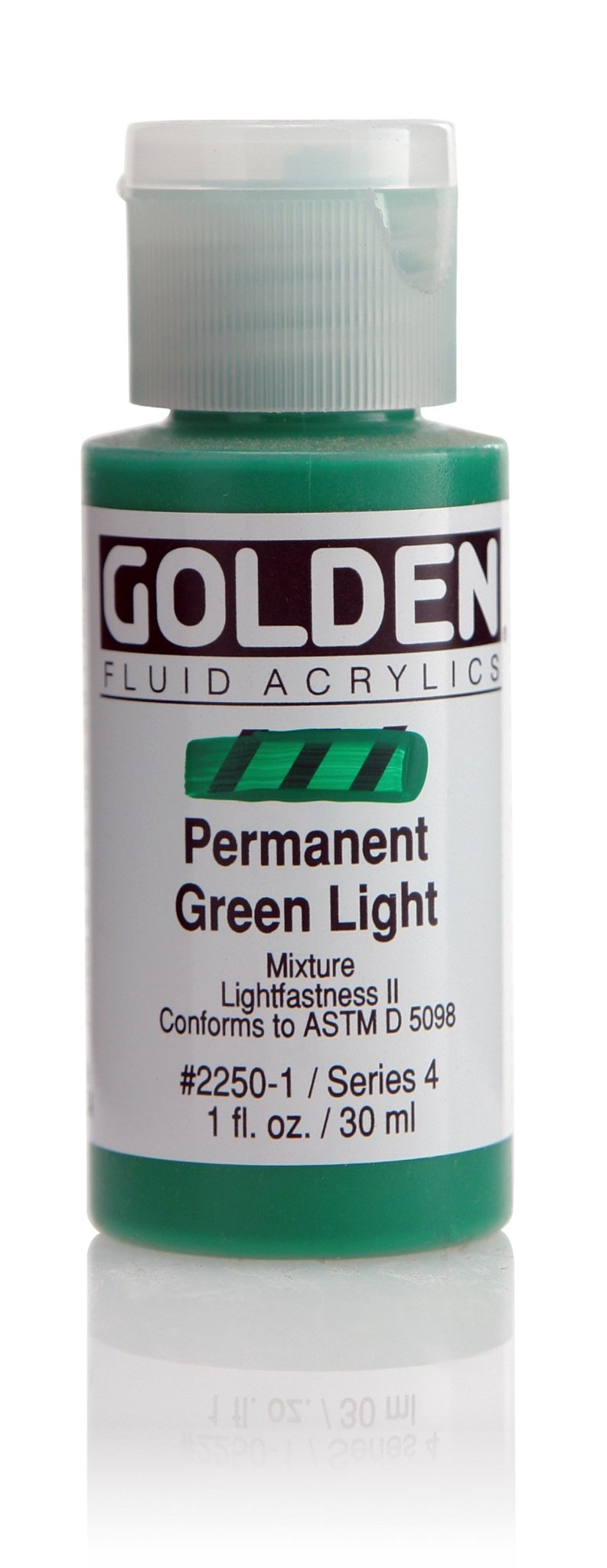 Golden Fluid Acrylics - Permanent Green Light - 30ml - Create A Little Magic (Pty) Ltd