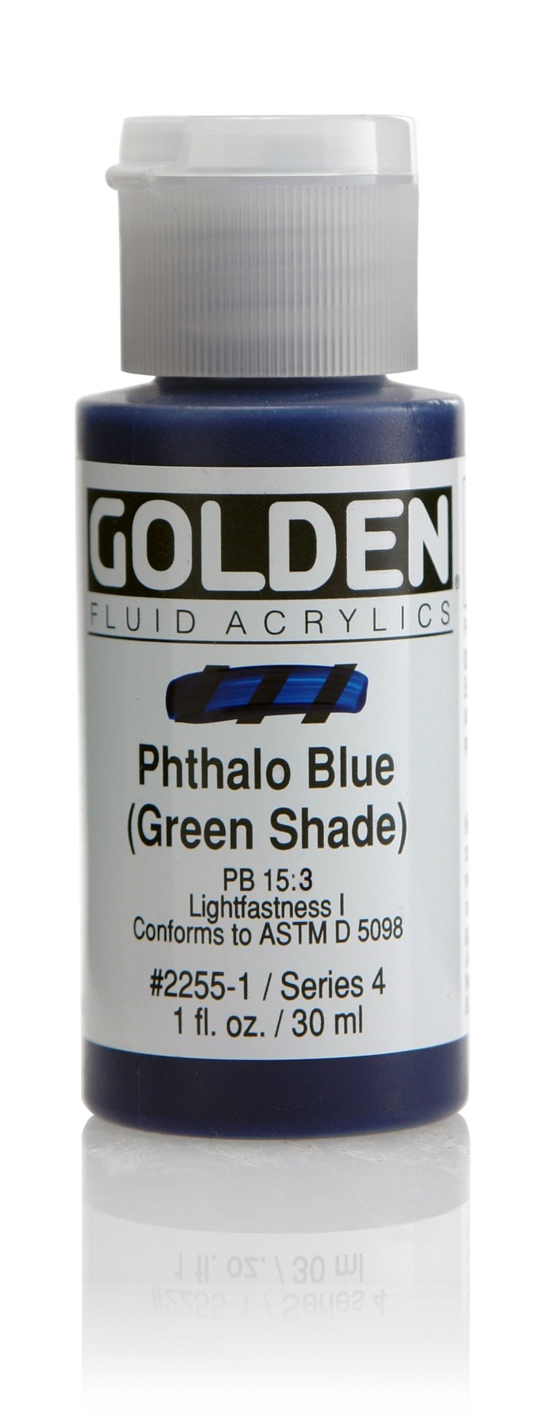 Golden Fluid Acrylics - Phthalo Blue (Green Shade) - 30ml - Create A Little Magic (Pty) Ltd