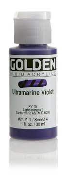 Golden Fluid Acrylics - Ultramarine Violet - 30ml - Create A Little Magic (Pty) Ltd
