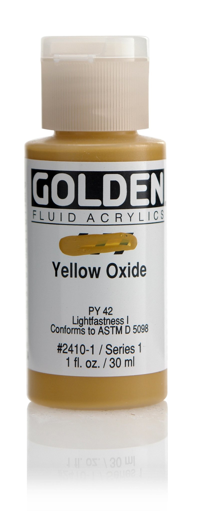 Golden Fluid Acrylics - Yellow Oxide - 30ml - Create A Little Magic (Pty) Ltd