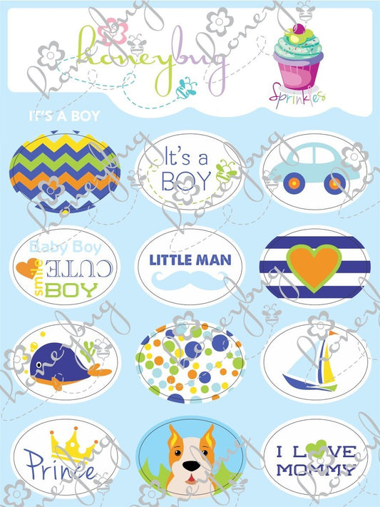 Honeybug Sprinkles - It's a Boy - Create A Little Magic (Pty) Ltd