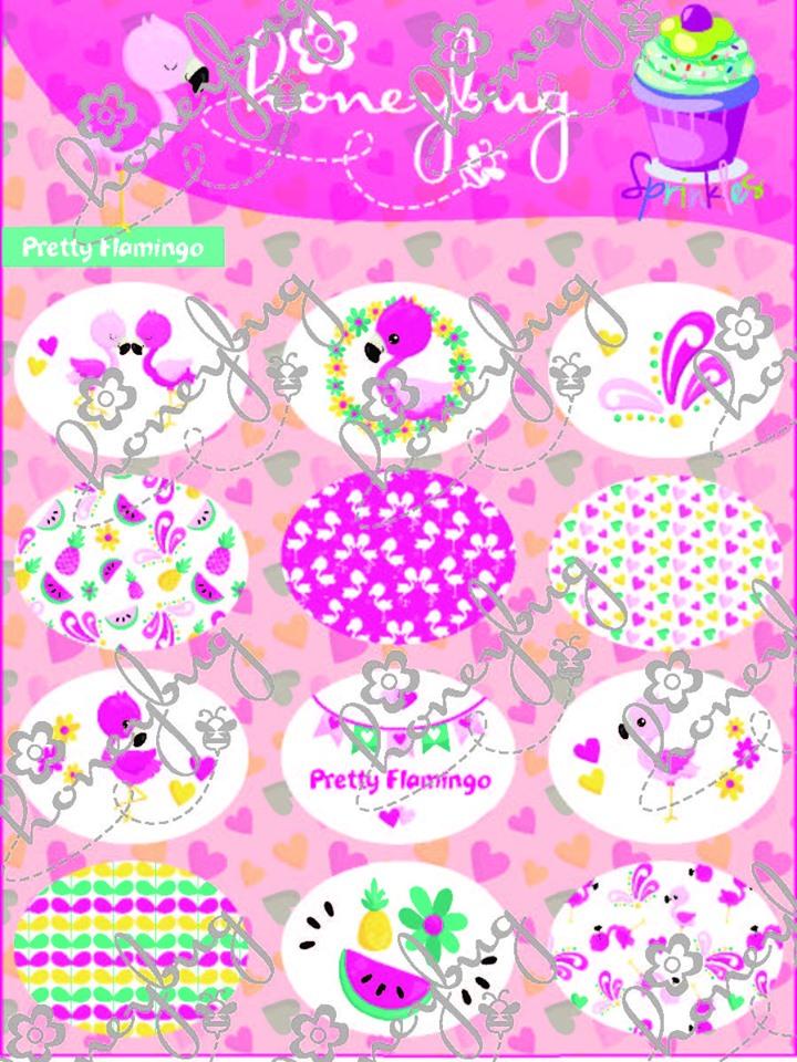 Honeybug Sprinkles - Pretty flamingo's - Create A Little Magic (Pty) Ltd