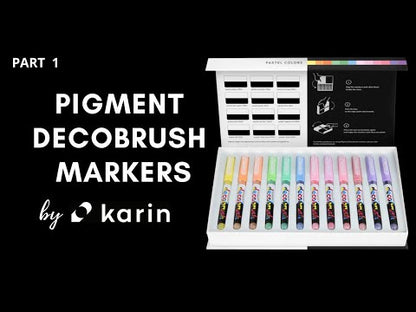 Karin PIGMENT DecoBrush Nude Colours Collection - 12 pc Set