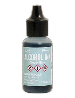 Ranger Tim Holtz® Alcohol Ink 0.5oz - Cloudy Blue - Create A Little Magic (Pty) Ltd