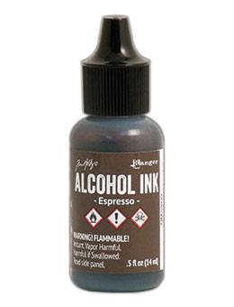Ranger Tim Holtz® Alcohol Ink 0.5oz - Espresso - Create A Little Magic (Pty) Ltd