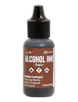 Ranger Tim Holtz® Alcohol Ink 0.5oz - Sepia - Create A Little Magic (Pty) Ltd