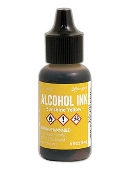 Ranger Tim Holtz® Alcohol Ink 0.5oz - Sunshine Yellow - Create A Little Magic (Pty) Ltd